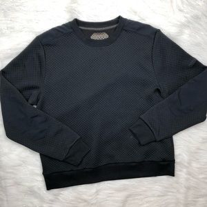 Under Armour Large Black Quilted Pullover